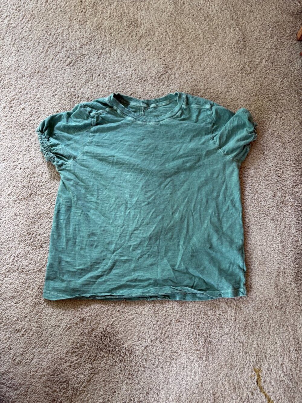Anthropologie Pilcro The Bennie t-Shirt Green M